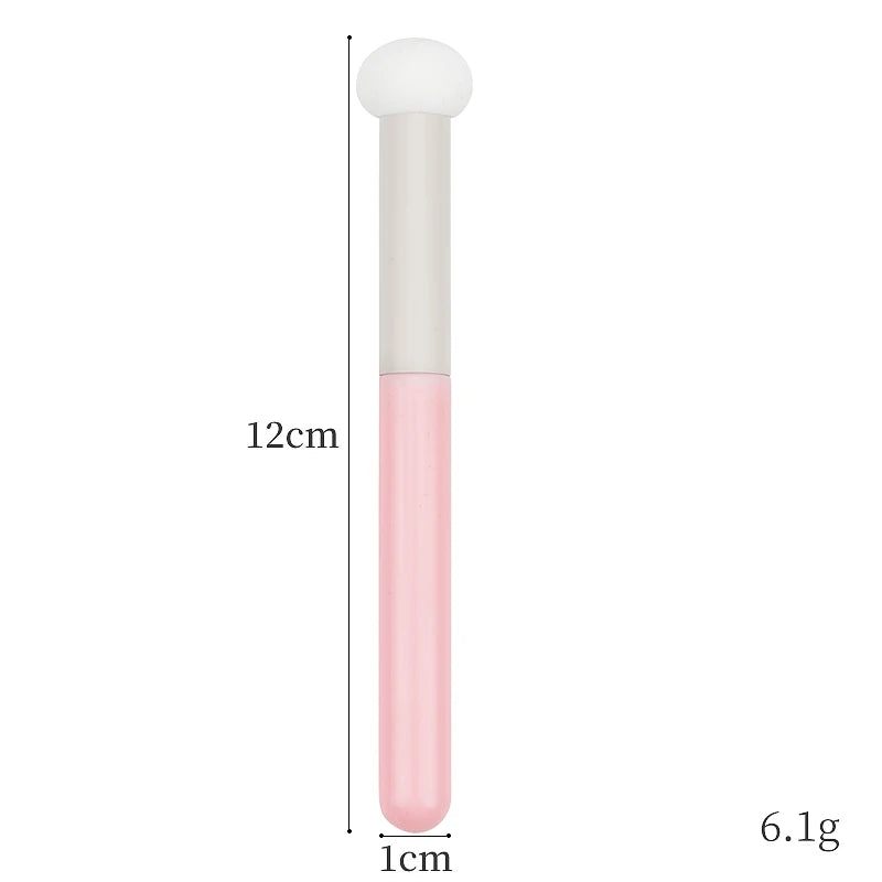 Soft Makeup Brushes Sponge Concealer Brush Lipstick Lip Powder Puff Wet Dry Use Foundation Contour Cosmetic Tools
