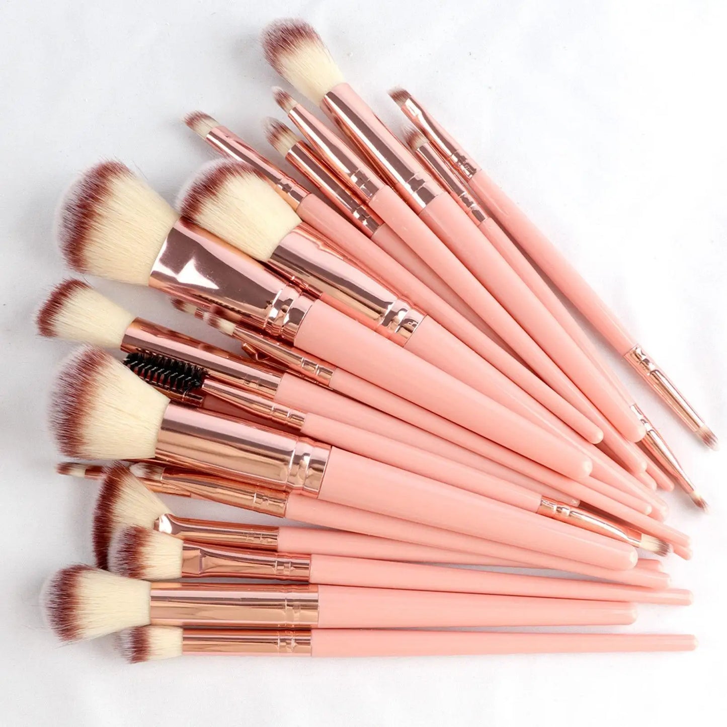 Makeup Tools Kit 46Pcs Foundation Makeup Brush Set Professional Makeup Sponge Removal Puff Cleaning Bowl Makeup Brush Set