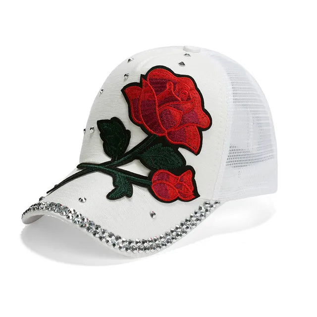 fashion rose hat
