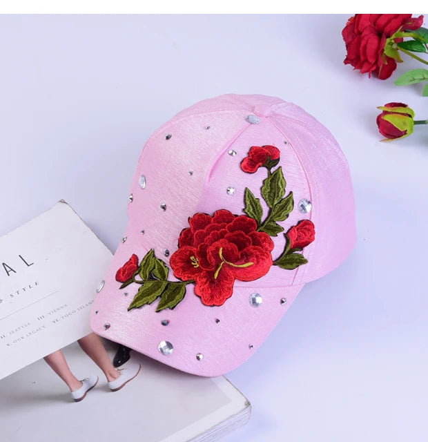 fashion rose hat