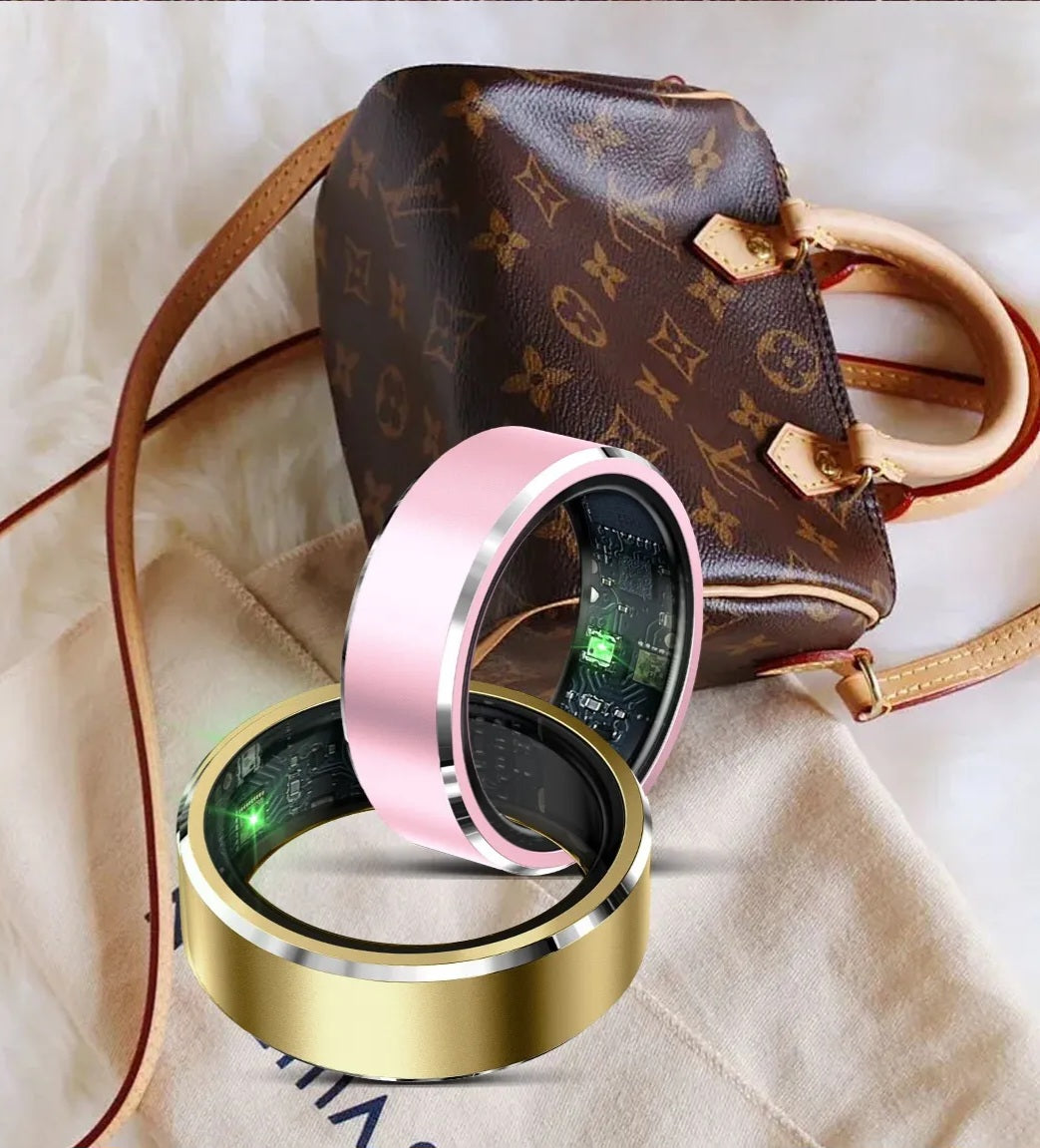 Smart Ring Waterproof Heart Rate Blood Oxygen Sleep Magnetic Charging