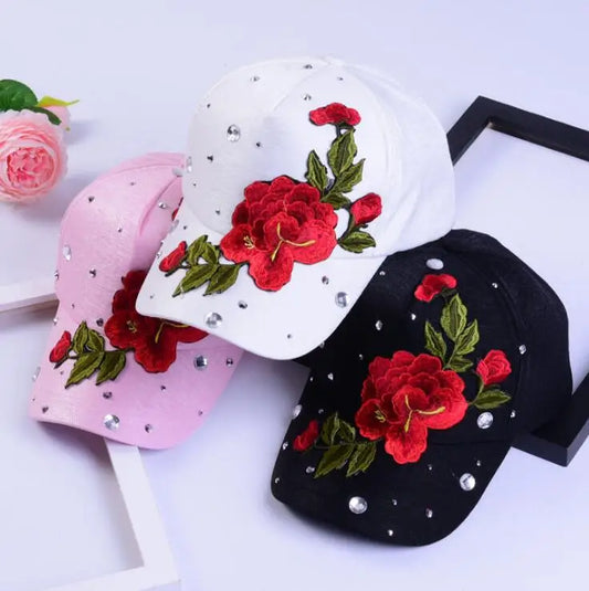 fashion rose hat