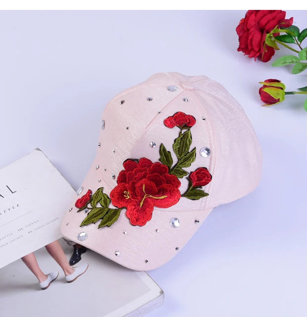 fashion rose hat