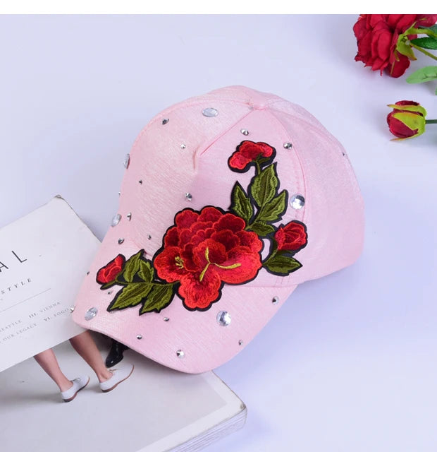 fashion rose hat