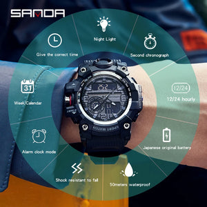 SANDA G style New Military Watch