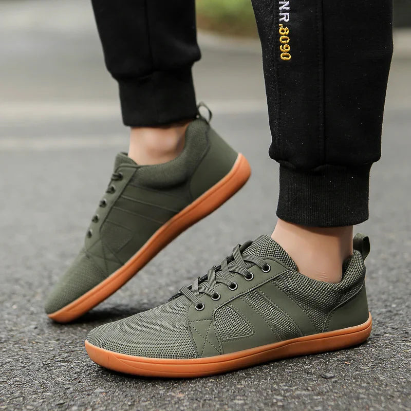 Wide-toed Shoes Men's Fashion Simple Casual Sports Shoes Barefoot Shoes Women's Jogging Shoes Walking Shoes