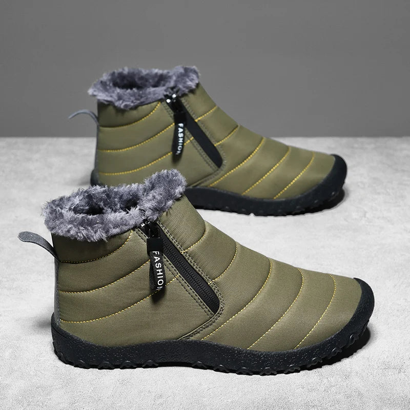 Winter Outdoor Snow Boots, Couple Shoes, Hiking Shoes, Men's Shoes, Women's Shoes, Ski Shoes, High-Top Cotton Shoes, Cold-Proof Men's Boots, Women's Boots