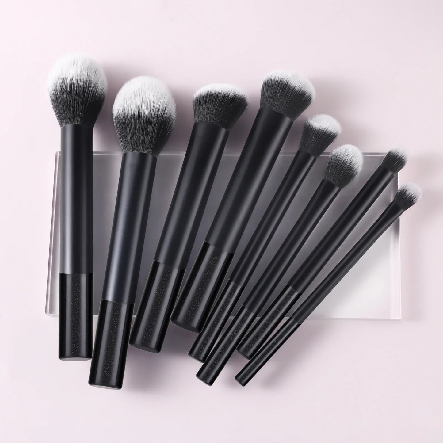 Makeup Brush Sets,8pcs Plastic Daily Portable Multifunctional Makeup Brush For Making Up Supply