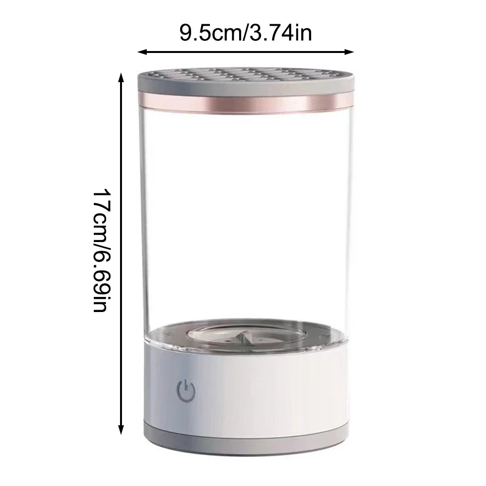 Makeup Brush Cleaner Is An Automatic Rotating Brush Cleaner For Deep Cleaning One Click Operation Is Suitable For All Makeup