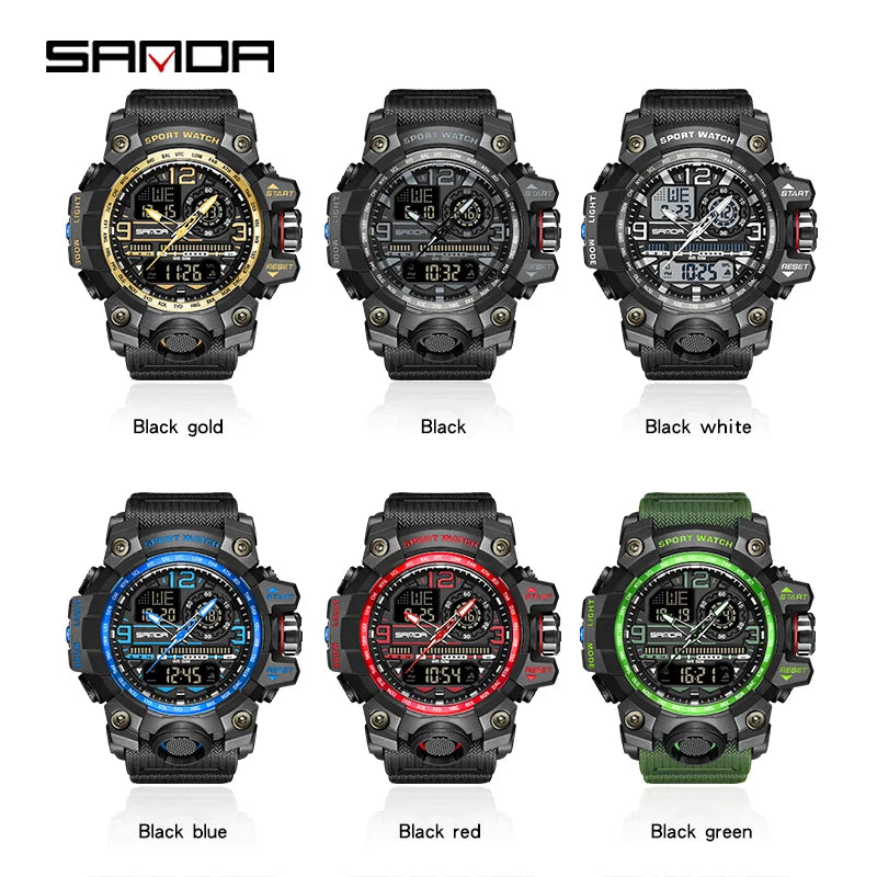 SANDA G style New Military Watch