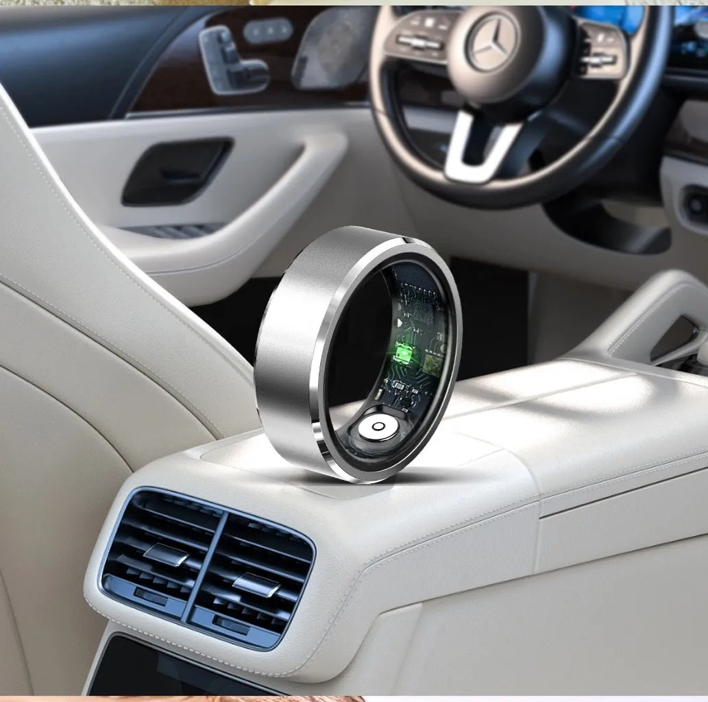 Smart Ring Waterproof Heart Rate Blood Oxygen Sleep Magnetic Charging